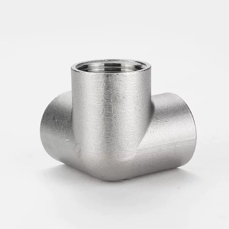 BSP ruostumattomasta teräksestä valmistettu 3D T-putkiliitin