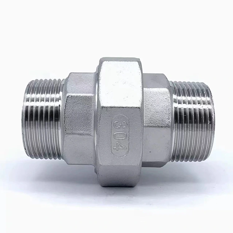 Kaksinkertainen uroslankaliitos putkiasennuksiin