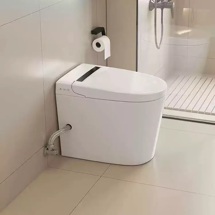 Moderni minimalistinen älykäs wc
